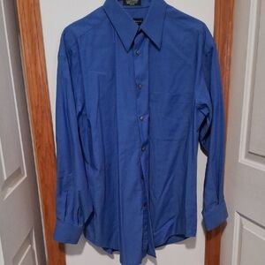 Claiborne Deep Blue Dress Shirt